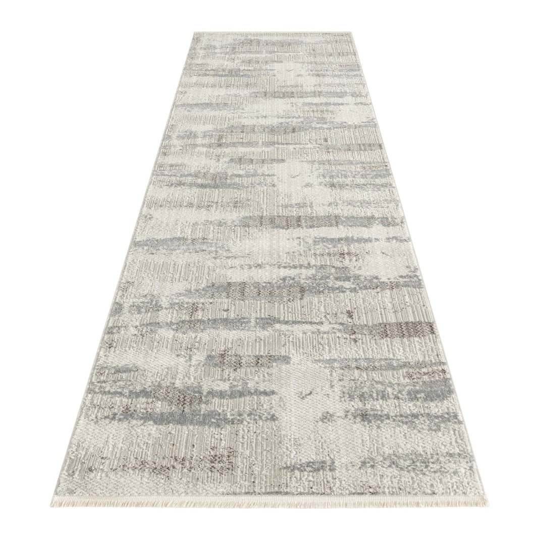 Washed Colour Style Grey Runner
