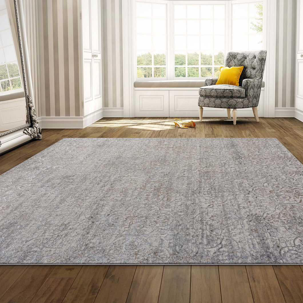 Versatile Design Soft Tone Colour Rug