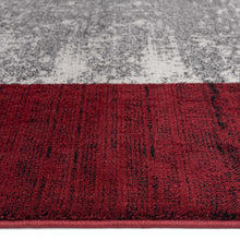 Load image into Gallery viewer, Modern Cuba Red Rug
