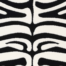 Load image into Gallery viewer, Animal Prints Black Runner
