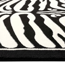 Load image into Gallery viewer, Animal Prints Black Rug
