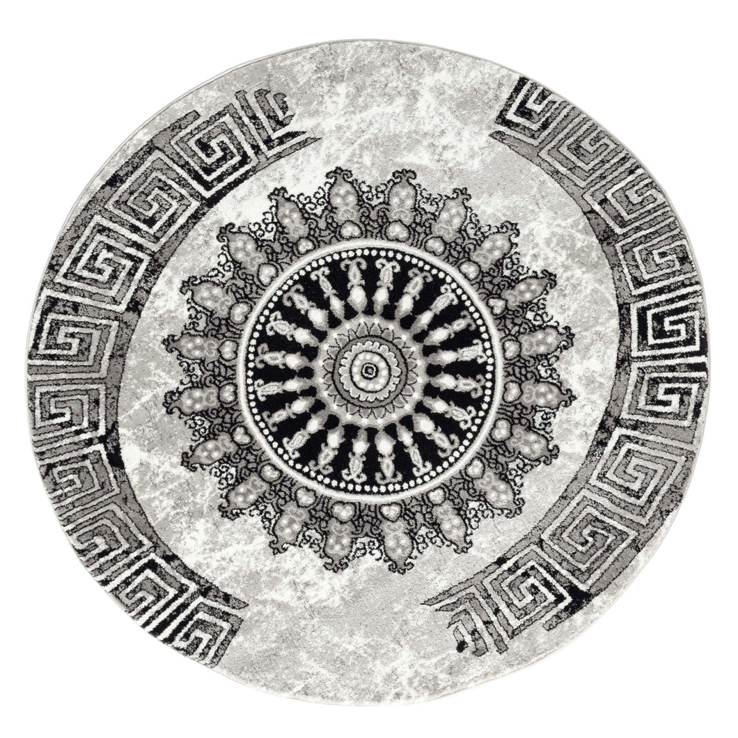 Versace Design Grey Round