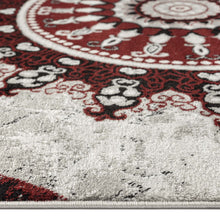 Load image into Gallery viewer, Versace Design Red Rug
