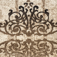 Load image into Gallery viewer, Chandelier Design Brown Rug
