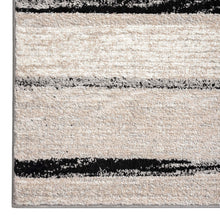 Load image into Gallery viewer, Modern Striped Grey Rug
