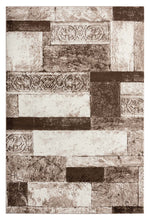 Load image into Gallery viewer, Modern Striped Beige Rug
