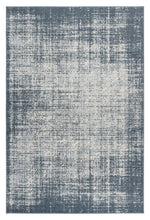 Load image into Gallery viewer, Modern Trellis Blue Rug
