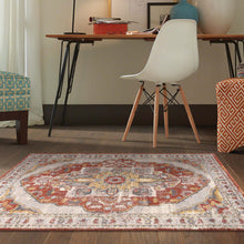 Load image into Gallery viewer, Victorian Classy Red Rug
