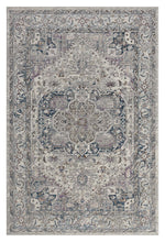 Load image into Gallery viewer, Persian Style Traditional Classy Grey Rug
