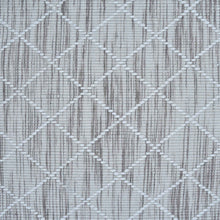 Load image into Gallery viewer, Diamond Pattern Hand-Woven Wool Natural Rug
