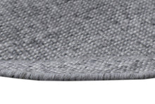 Load image into Gallery viewer, Marble Looped Hand-Woven Grey Rug

