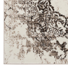 Load image into Gallery viewer, Victorian Transitional Design Brown Rug
