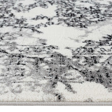Load image into Gallery viewer, Victorian Transitional Design Grey Rug
