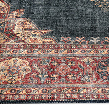 Load image into Gallery viewer, Persian Contemporary Transitional Navy Runner

