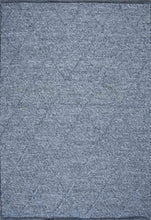 Load image into Gallery viewer, Natural Braided Hand-Woven Wool Dark Grey Rug
