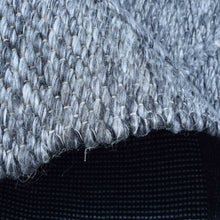 Load image into Gallery viewer, Natural Braided Hand-Woven Wool Dark Grey Rug
