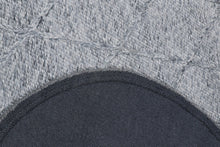 Load image into Gallery viewer, Natural Braided Hand-Woven Wool Spotted Grey Rug
