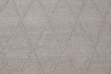 Load image into Gallery viewer, Natural Braided Hand-Woven Wool Cream Rug
