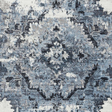 Load image into Gallery viewer, Persian Style Light Grey Runner
