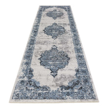 Load image into Gallery viewer, Persian Style Light Grey Runner
