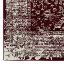 Load image into Gallery viewer, Contemporary Centre Red Rug
