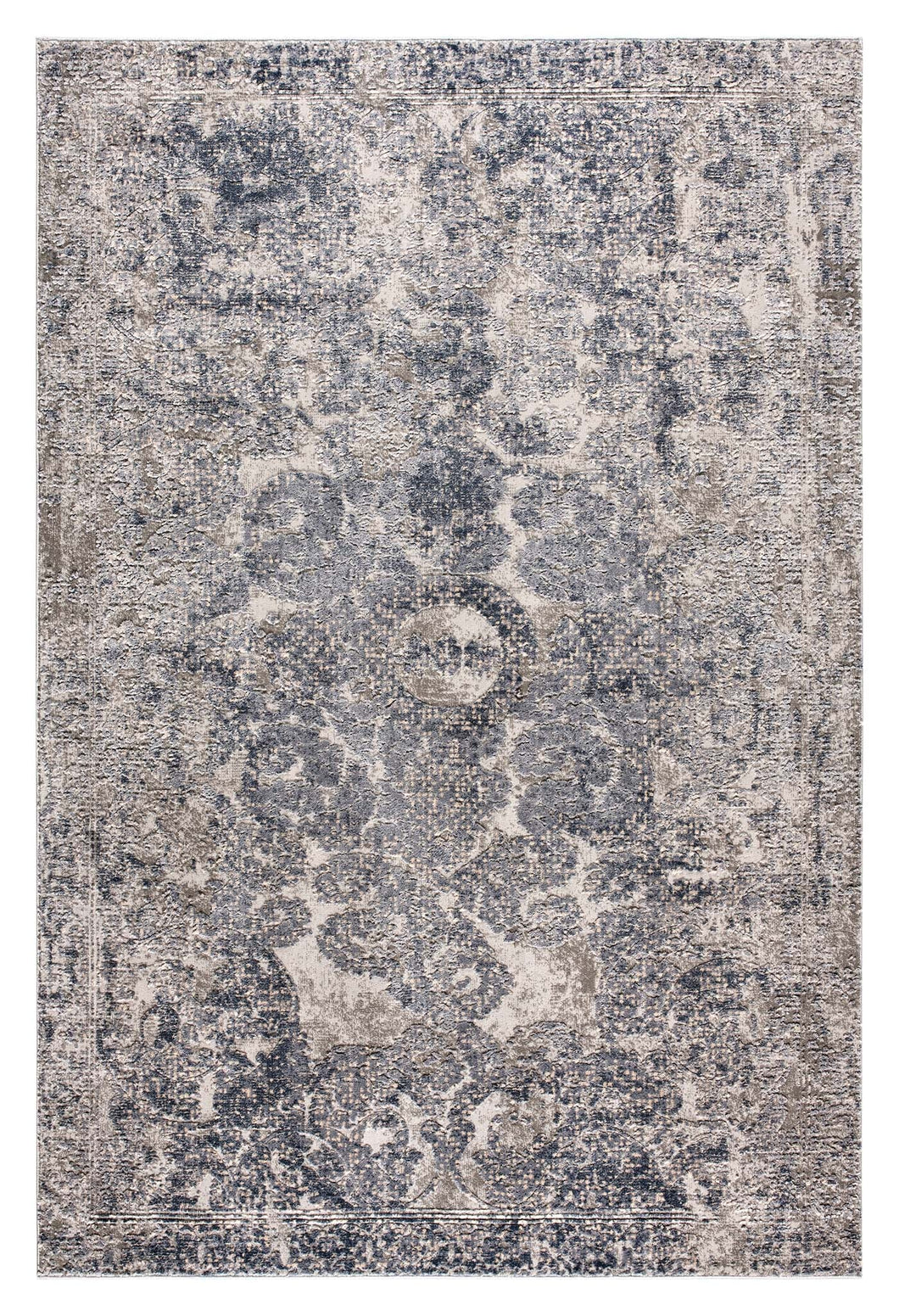 Gorgeous Design Plush Navy Rug