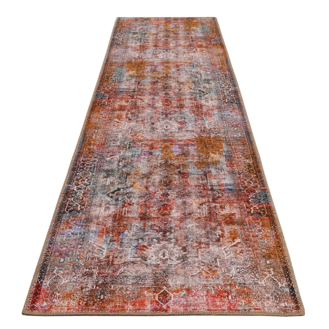 Modern Classic Boarder Multi Colour Runner