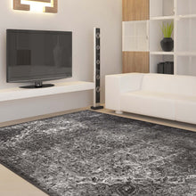 Load image into Gallery viewer, Victorian Boarder Dark Grey Rug
