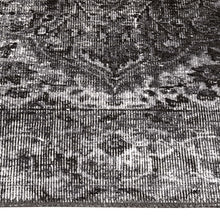 Load image into Gallery viewer, Victorian Boarder Dark Grey Rug
