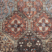 Load image into Gallery viewer, Farmhouse Moroccan Diamond Grey Runner
