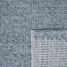 Load image into Gallery viewer, Braided and Looped Hand-Woven Wool Anthra Grey Rug
