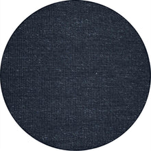 Load image into Gallery viewer, Braided and Looped Hand-Woven Wool Black Rug

