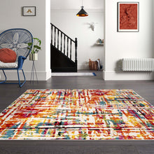 Load image into Gallery viewer, Bohemian Fun Colourful Rug
