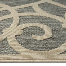 Load image into Gallery viewer, Outdoor/Indoor Villa Grey Rug
