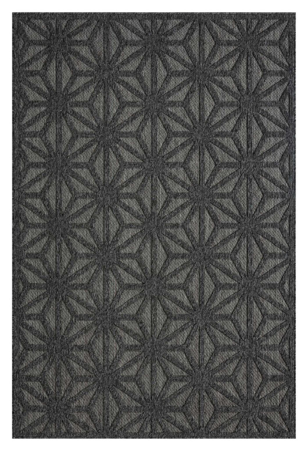 Outdoor/Indoor Villa Dark Grey Rug
