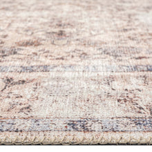 Load image into Gallery viewer, Vintage Victorian Transitional Navy Rug
