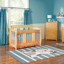 Load image into Gallery viewer, Kids Zoo Funny Animals Blue Rug

