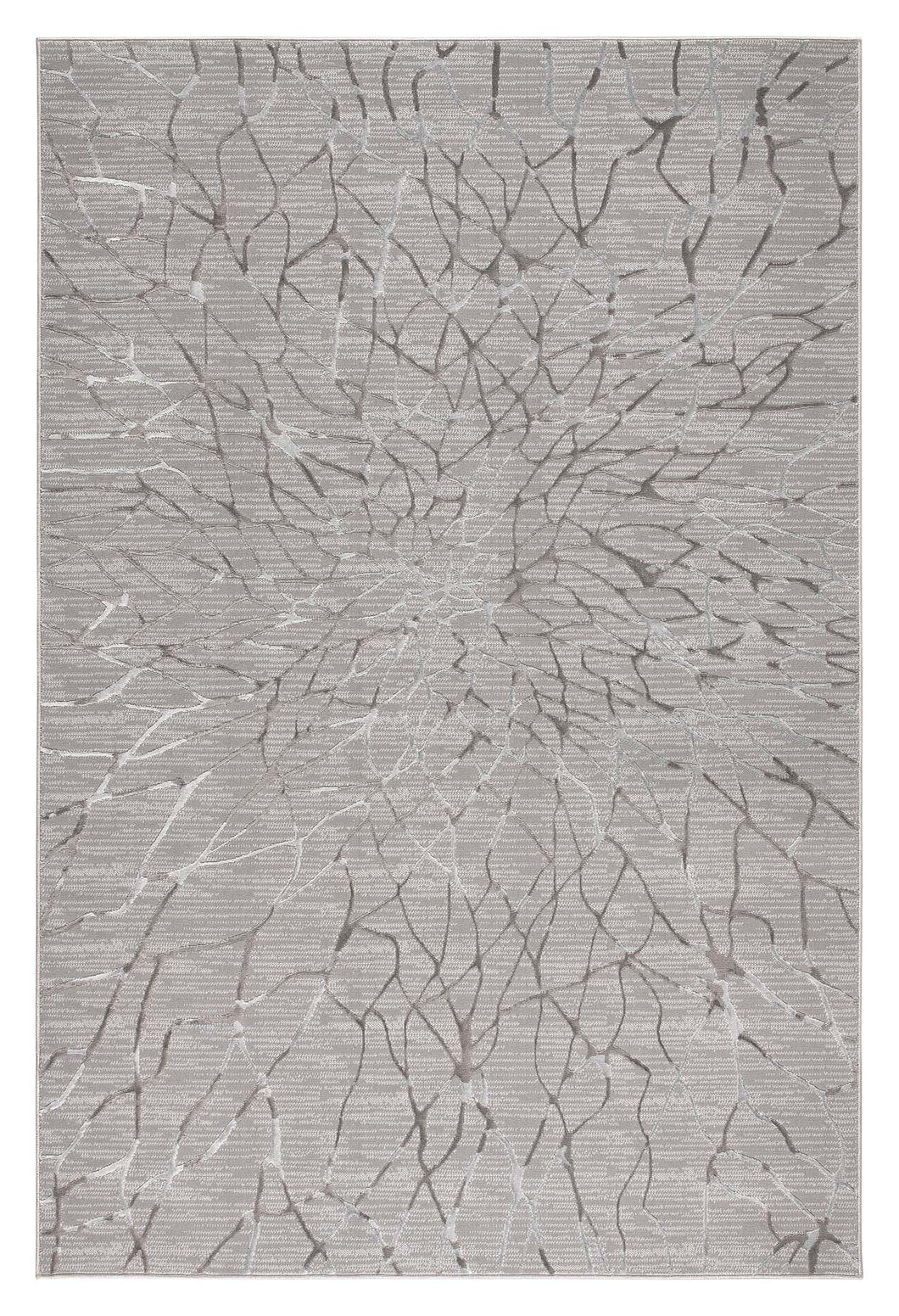 Modern Star Style Grey Rug