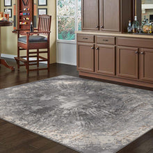Load image into Gallery viewer, Modern Central Fading Grey Rug
