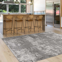 Load image into Gallery viewer, Modern Simple Shaggy Grey Rug
