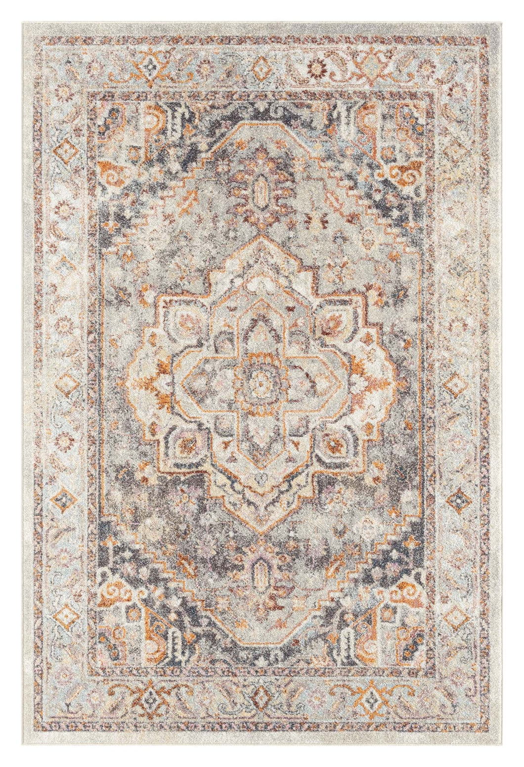 Vintage Transitional Wonders Grey Rug