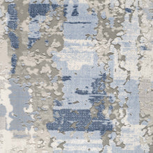 Load image into Gallery viewer, Modern Palette Blue Rug

