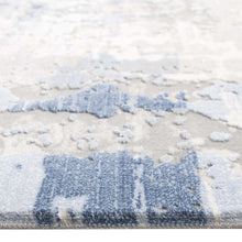 Load image into Gallery viewer, Modern Palette Blue Rug
