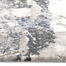 Load image into Gallery viewer, Stylish Clouded Blue Rug
