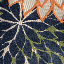 Load image into Gallery viewer, Bohemian Outdoor/Indoor Floral Green Rug
