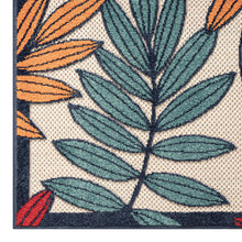 Load image into Gallery viewer, Bohemian Outdoor/Indoor Floral Multi Rug
