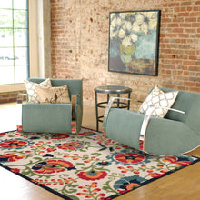 Load image into Gallery viewer, Bohemian Outdoor/Indoor Carnival Multi Rug
