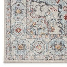 Load image into Gallery viewer, Traditional Ottoman Blue Runner
