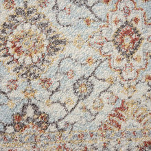 Load image into Gallery viewer, Traditional Diamond Light Blue Rug
