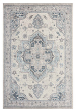Load image into Gallery viewer, Traditional Ottoman Victorian Blue Rug
